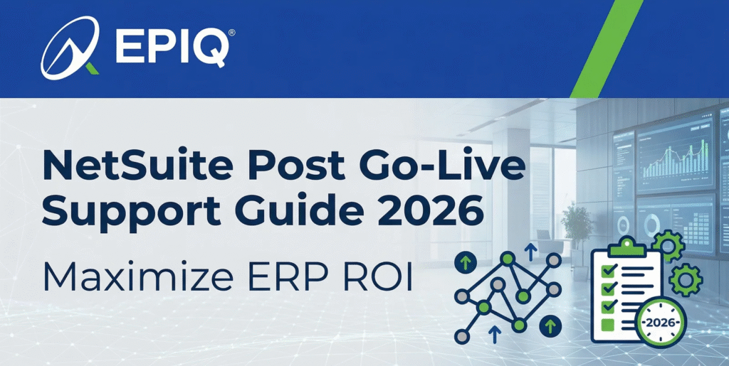 NetSuite Post Go-Live Support
