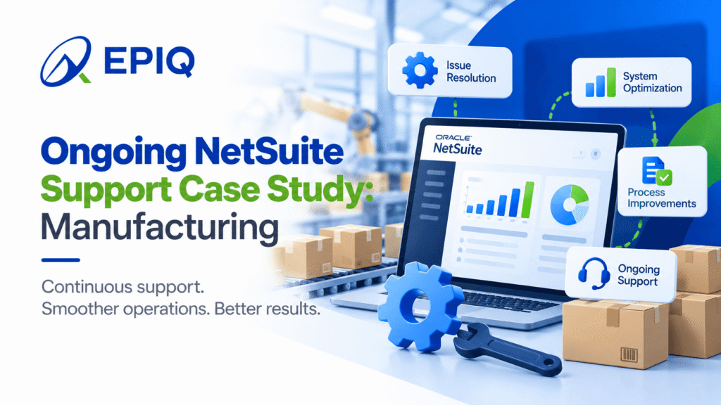 ongoing NetSuite support case study