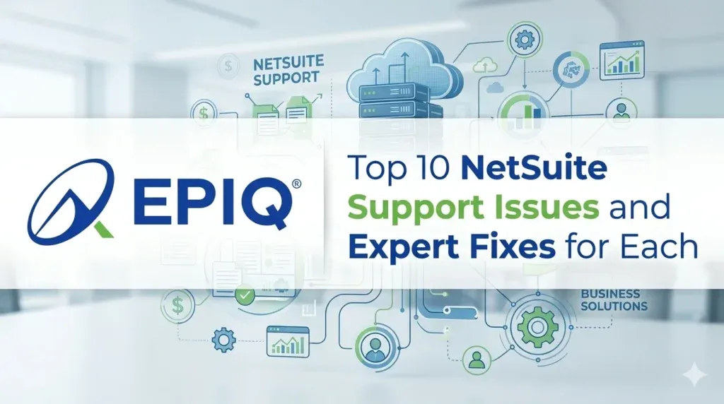 netsuite support Issues